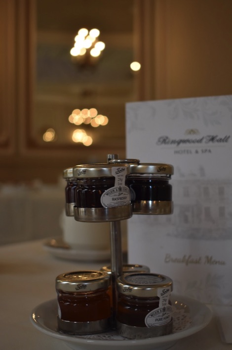 Ringwood Hall breakfast